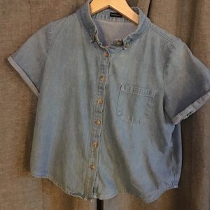 Brandy Melville Denim Shirt